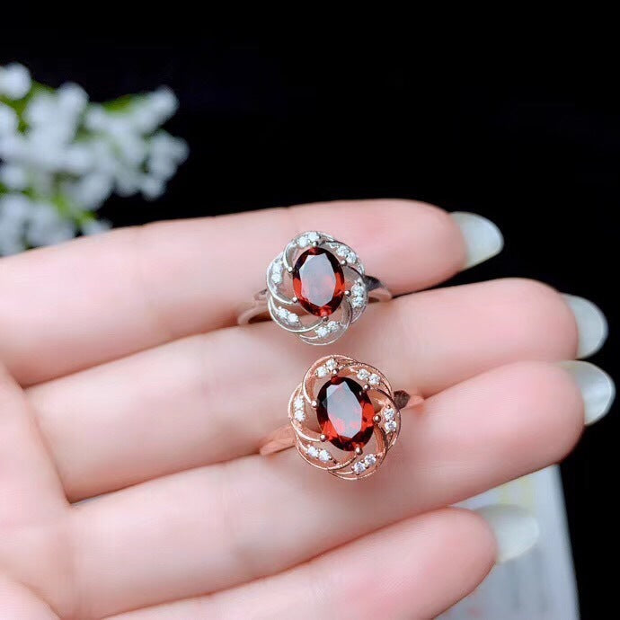 Elara Cirquelin Sæt | Rosaguld 14k - DK