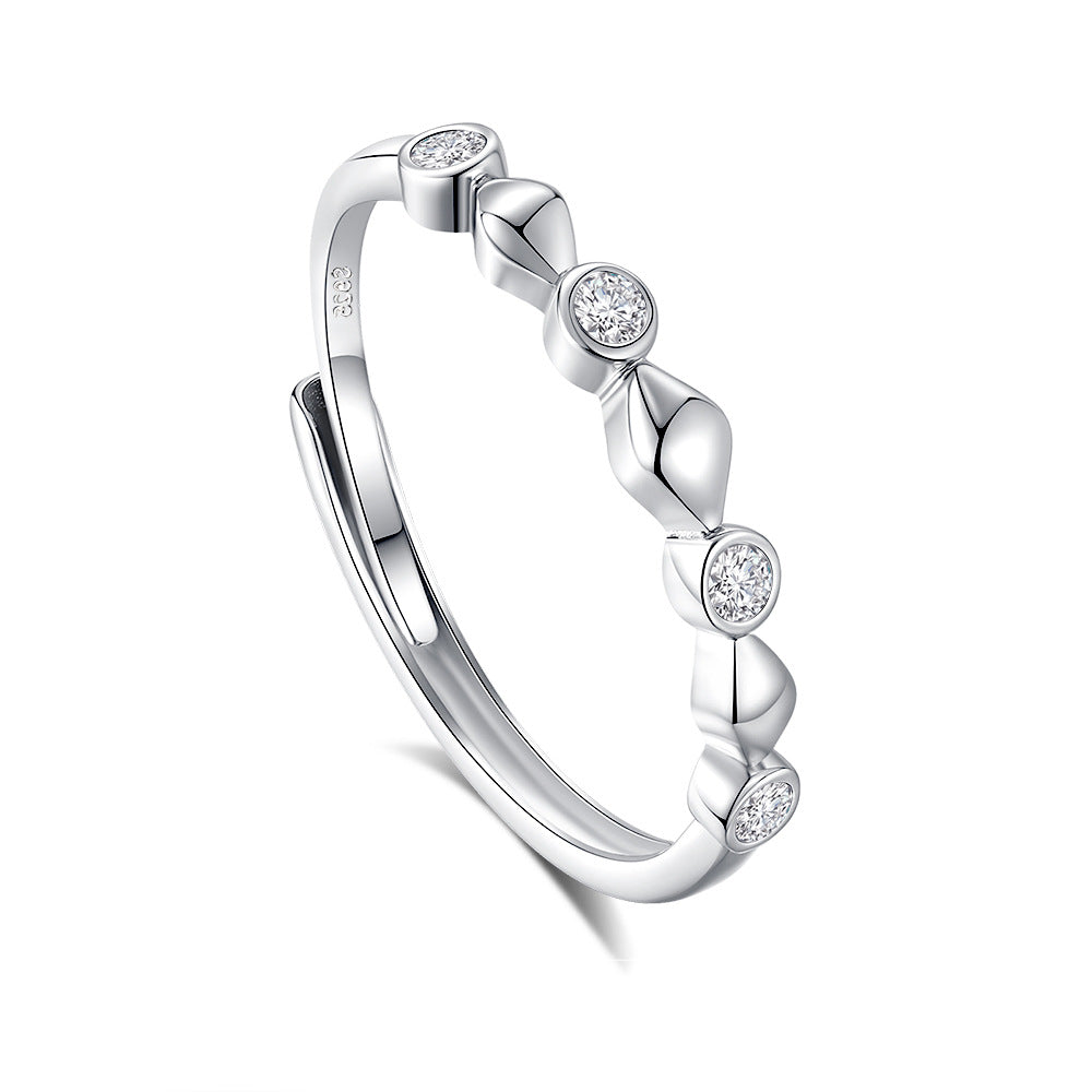 Beatrice Altieri Ring | Hvidguld