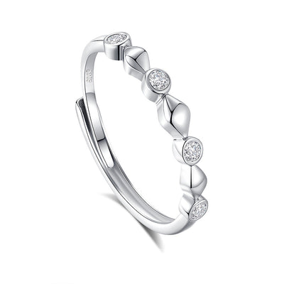 Beatrice Altieri Ring | Hvidguld