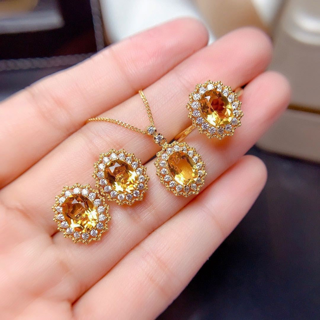 Solenne Vireya Satz | Guld 18k - DK
