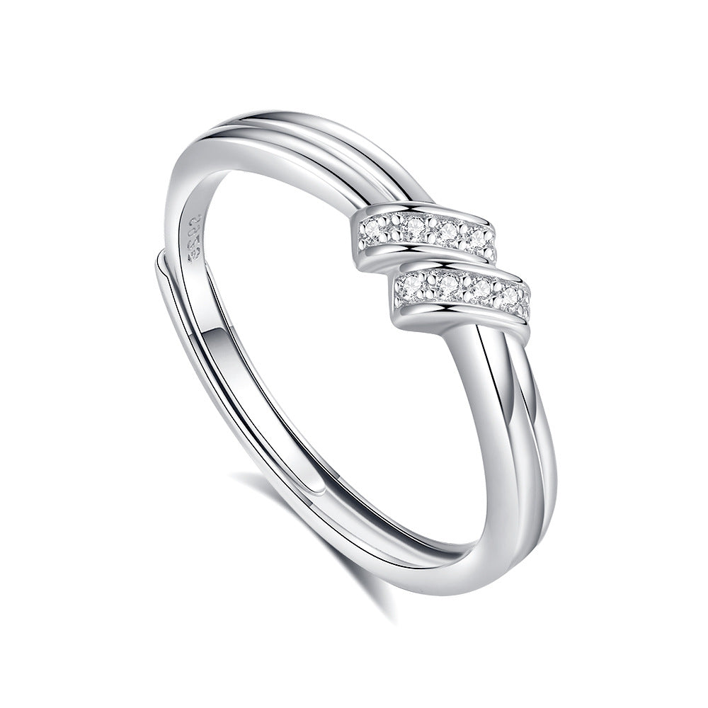 Delphine Trouvé Ring | Hvidguld