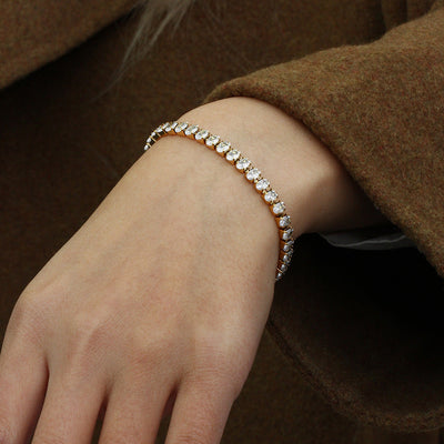 Tennisarmbånd Wisteria Diamant | 18k Guld