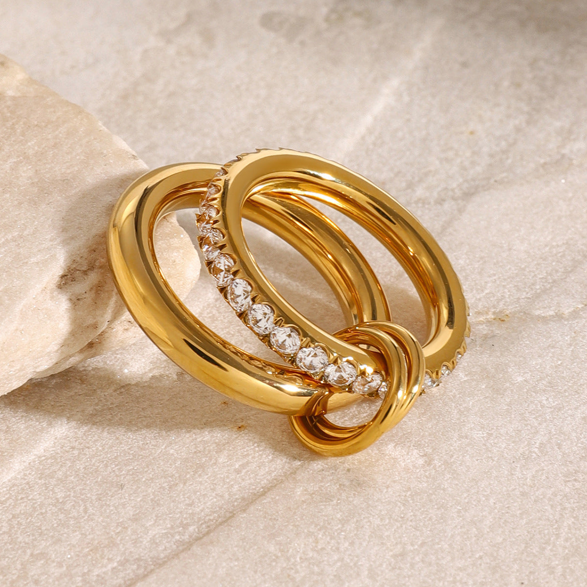 Alison Diamant Ring | 18k Guld
