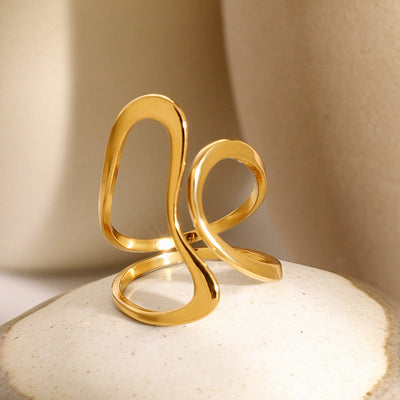 Mosaik Guld Ring