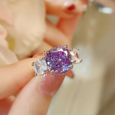 Adeline Violetta Satz | Hvidguld 14k - DK