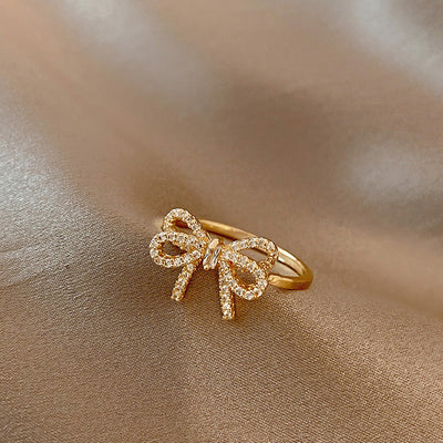 Henrietta Ring med Guld Bånd | Guld 18k
