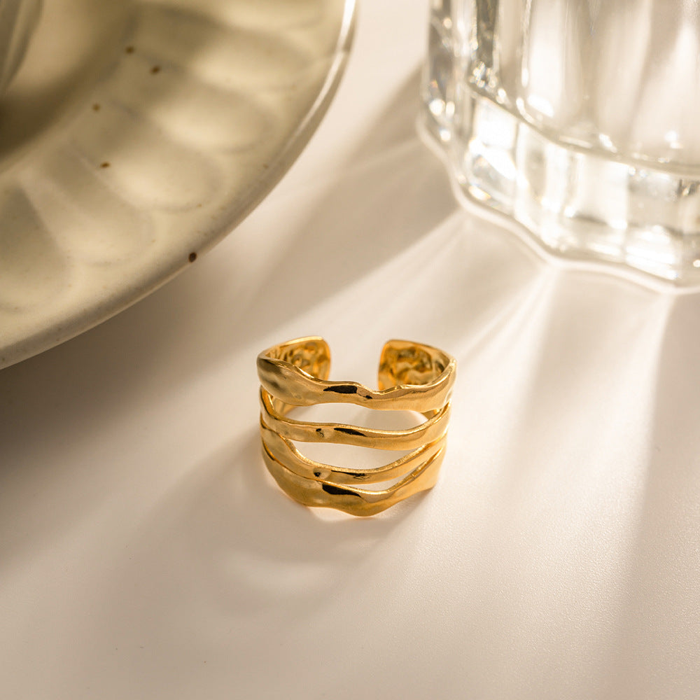 Cass Ring | 18k Guld