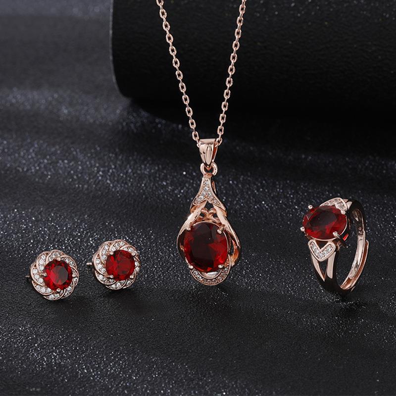 Elysia Roseray Sæt | Roséguld 16k - DK