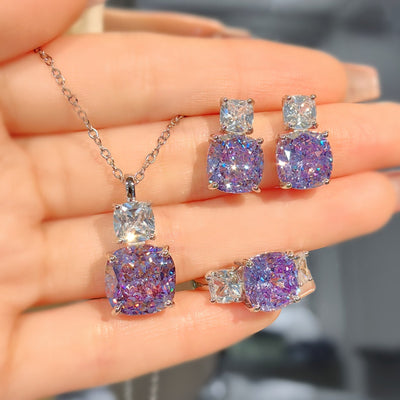 Adeline Violetta Satz | Hvidguld 14k - DK