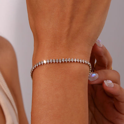 Tennisarmbånd Wisteria Diamant | 18k Guld