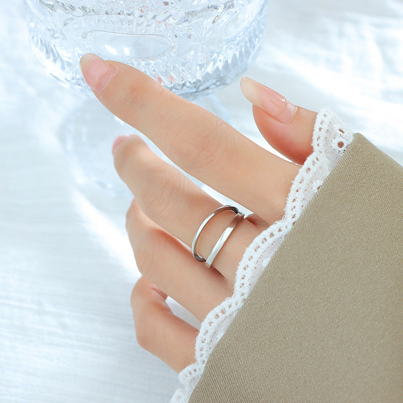 Ring med nilloverflade | 18k Guld