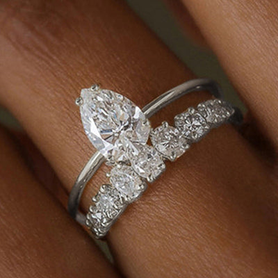 Vivienne Hartley Ring | Hvidguld