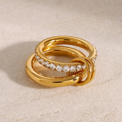 Alison Diamant Ring | 18k Guld