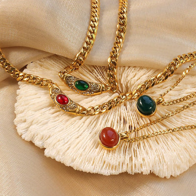 Vintage Isabella Halskæde | 18k Guld