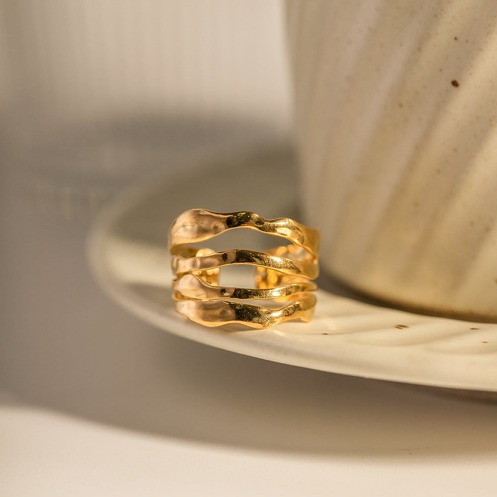 Cass Ring | 18k Guld
