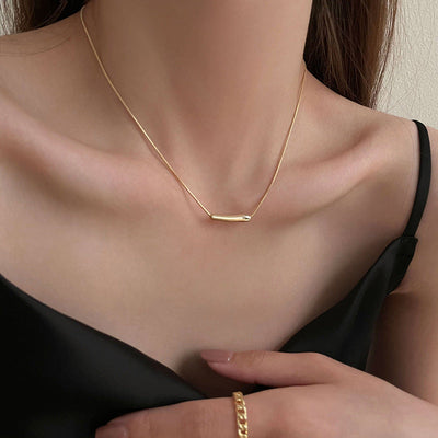 Zawieszka Sandra Snakebone | Guld 14k