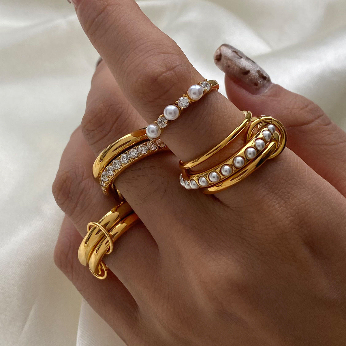 Alison Diamant Ring | 18k Guld