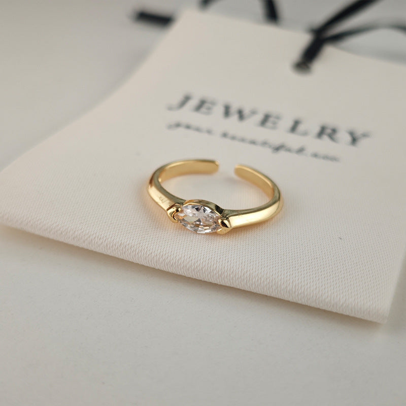Aya Sterling Ring | Guld