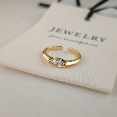 Aya Sterling Ring | Guld