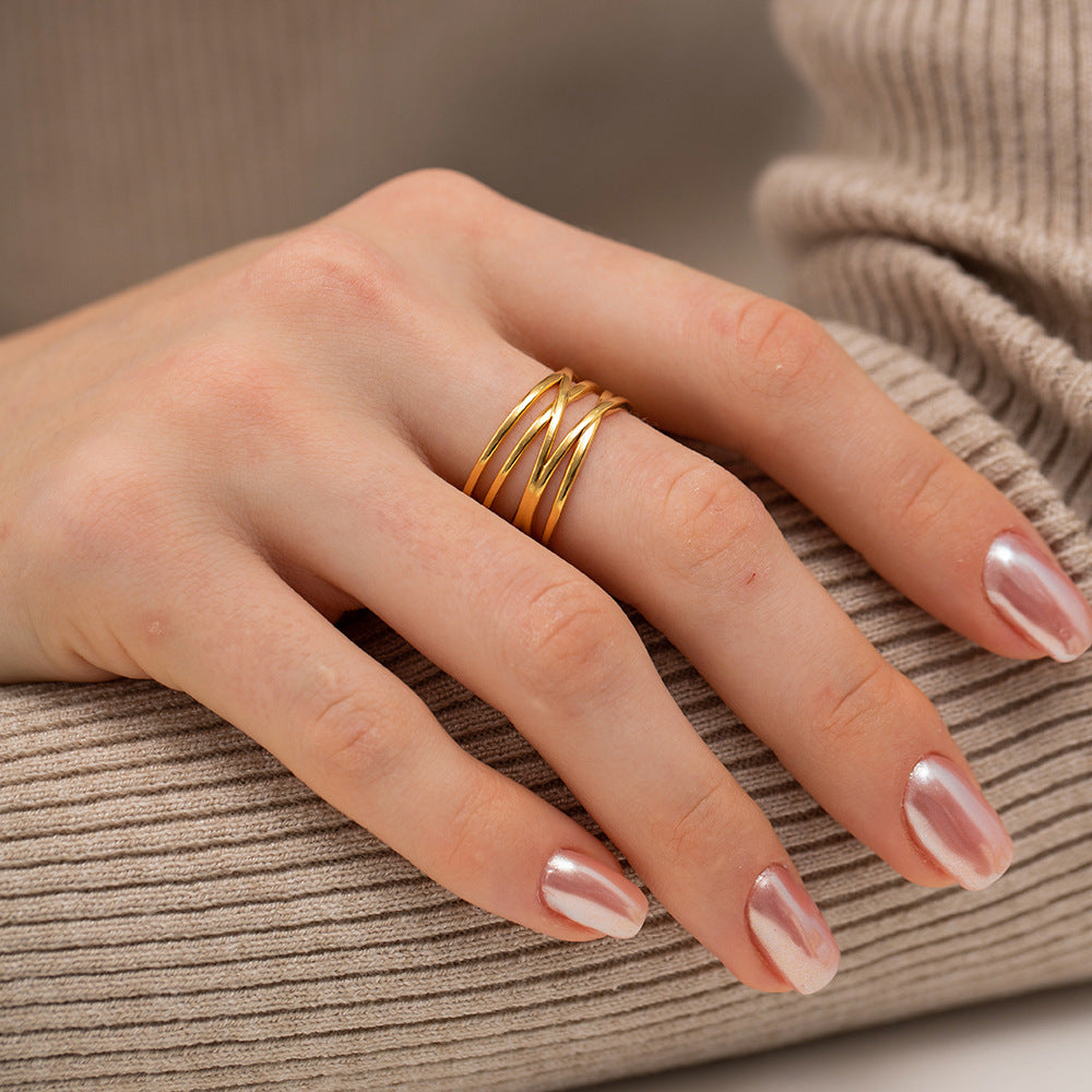 Ring i Flussgold | 18k Guld
