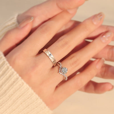Elric Amora Par Ringe | Guld 16k - DK