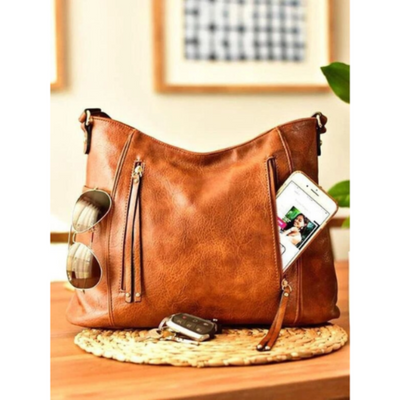 Georgias tidløse elegance | Vintage skuldertaske