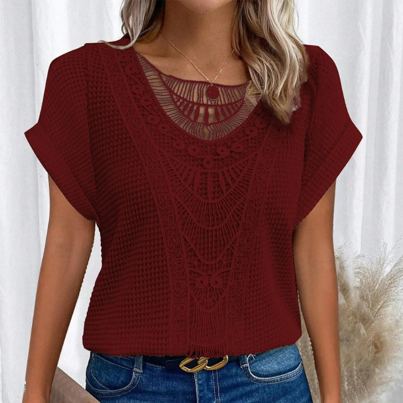 Elegant Blonde Top