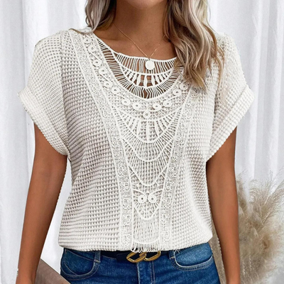 Elegant Blonde Top