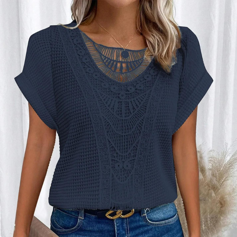 Elegant Blonde Top