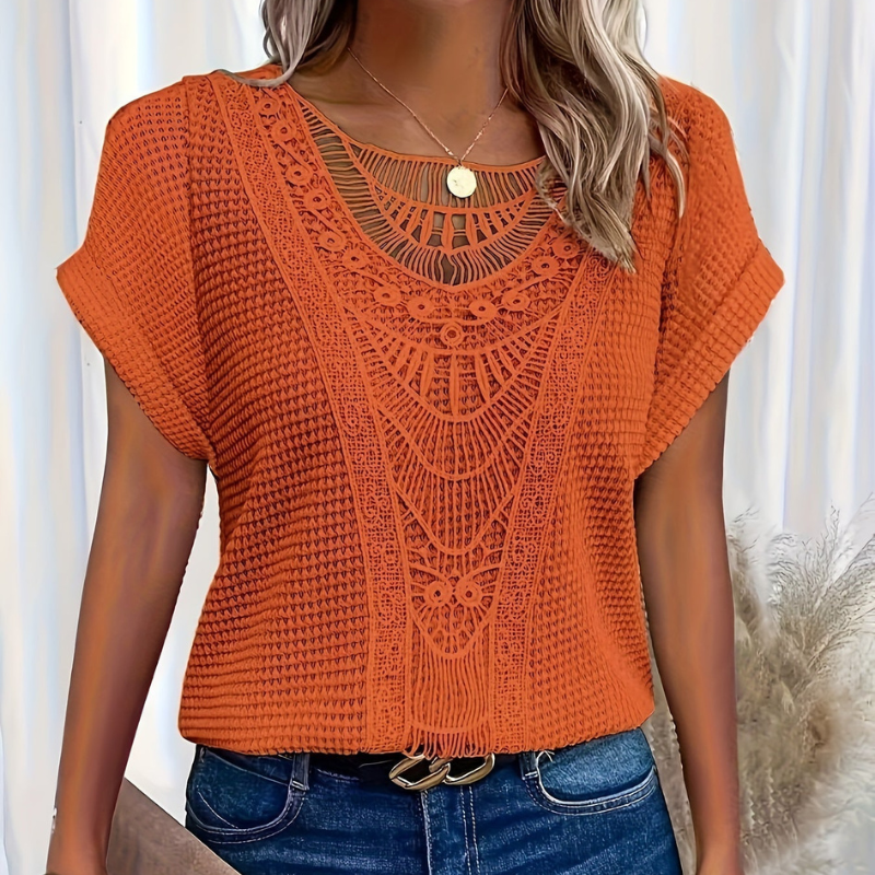 Elegant Blonde Top