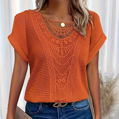 Elegant Blonde Top