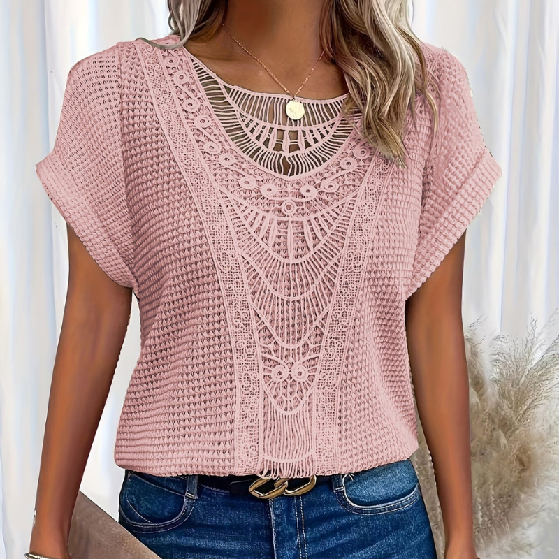 Elegant Blonde Top