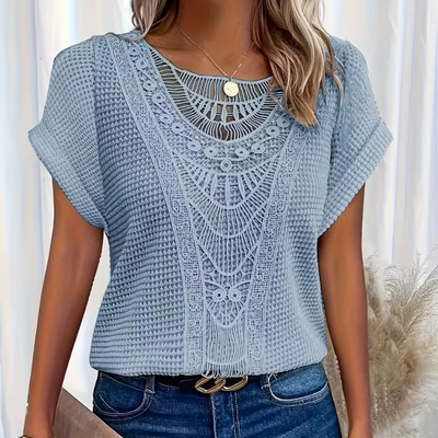 Elegant Blonde Top