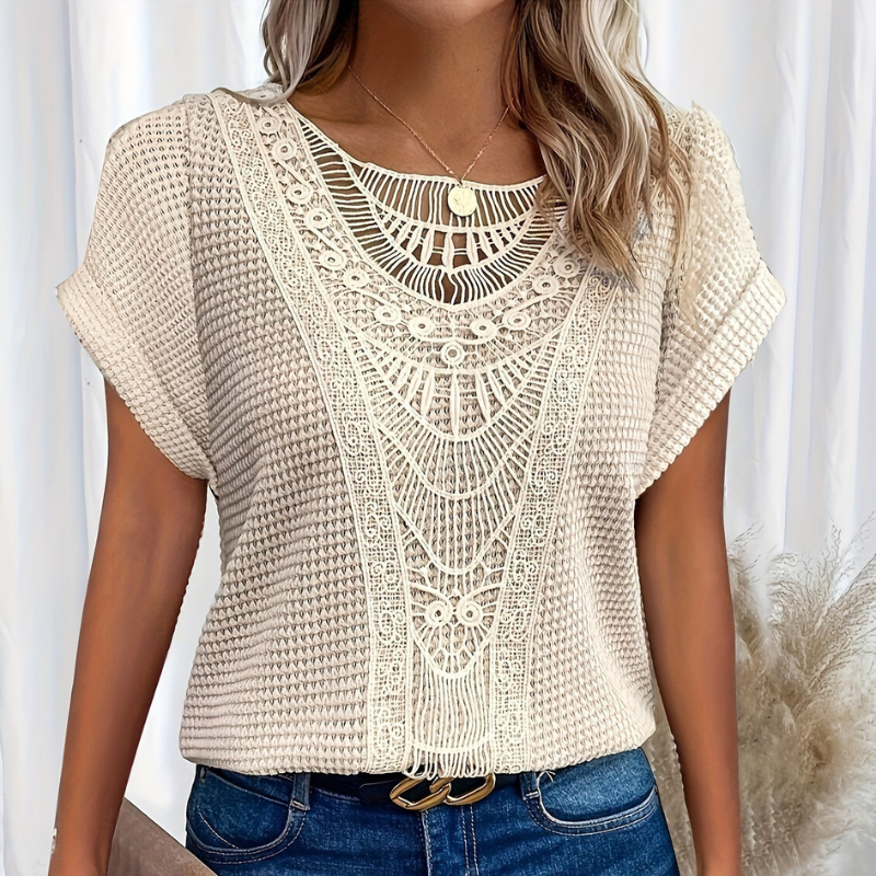 Elegant Blonde Top