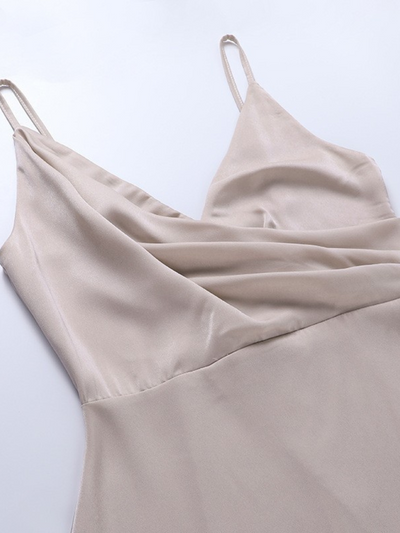 Solene | Elegante Satin Kjole