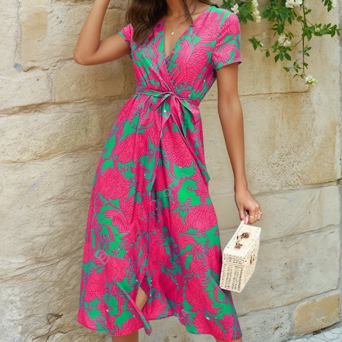 Pauline | Luftigt sommerkjole med feminin stil