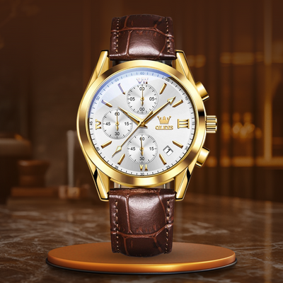 Kvarts Luminous Chronograph Ur