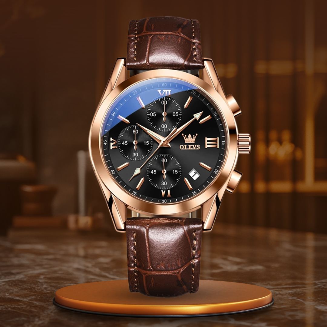 Kvarts Luminous Chronograph Ur