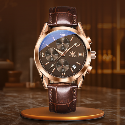 Kvarts Luminous Chronograph Ur