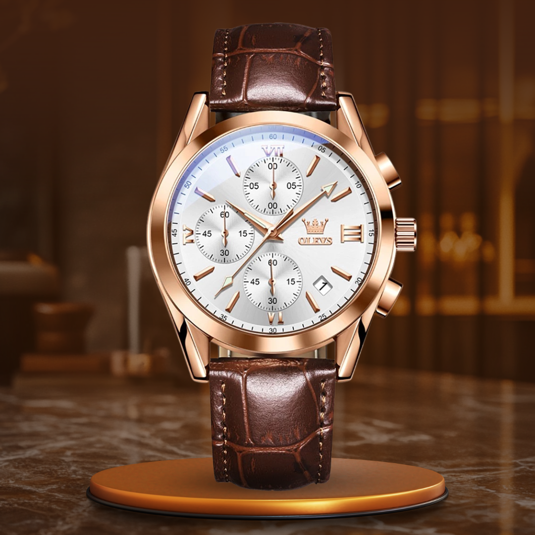 Kvarts Luminous Chronograph Ur