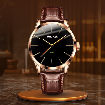 Rosen Guld Casual Quartz Ur