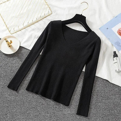 Ribstrikket Basisbluse | Olsen & Olsen™