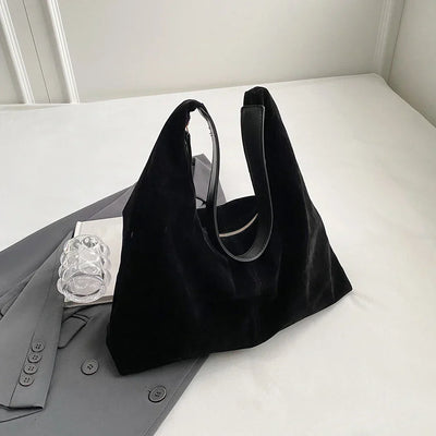 liv™ – afslappet hobo taske i læderlook