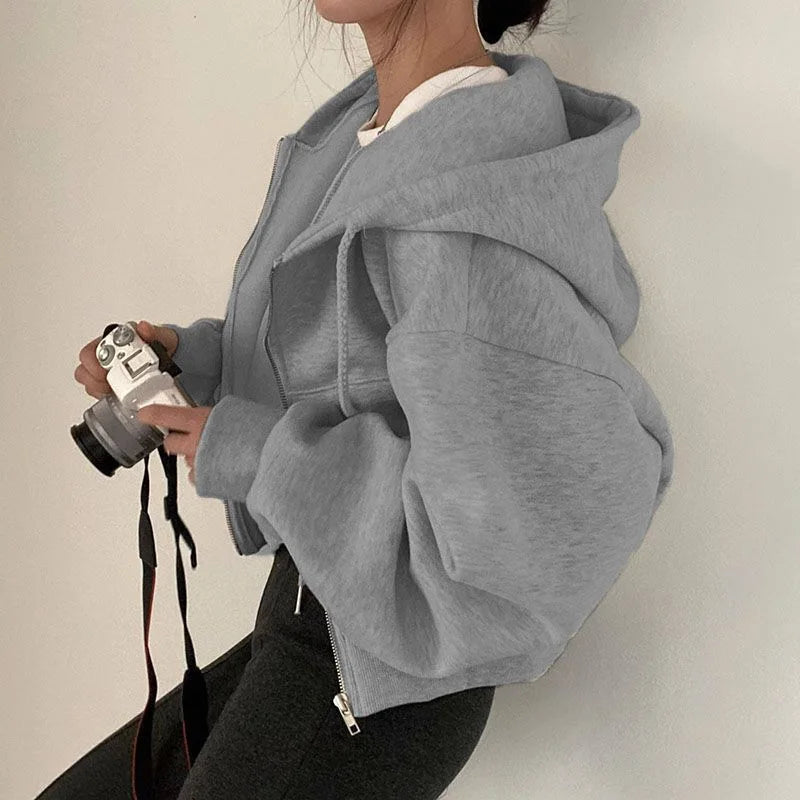 emma™ Hættezip Sweat