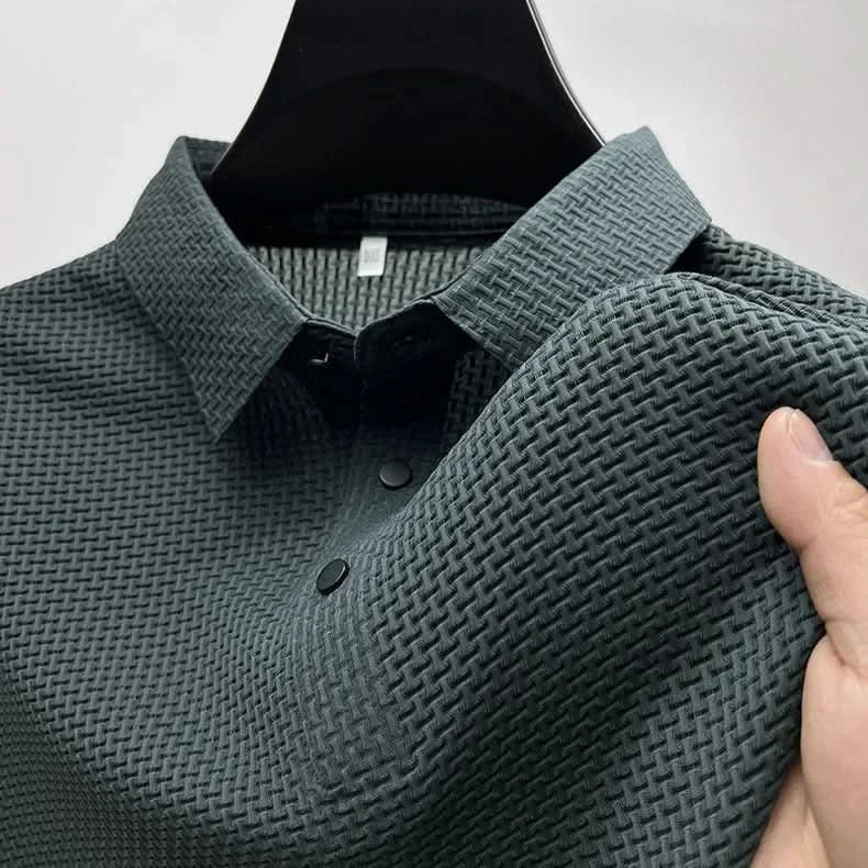 Henny™ | Elegant Polo med Korte Ærmer til Mænd - Olsen & Olsen - DK