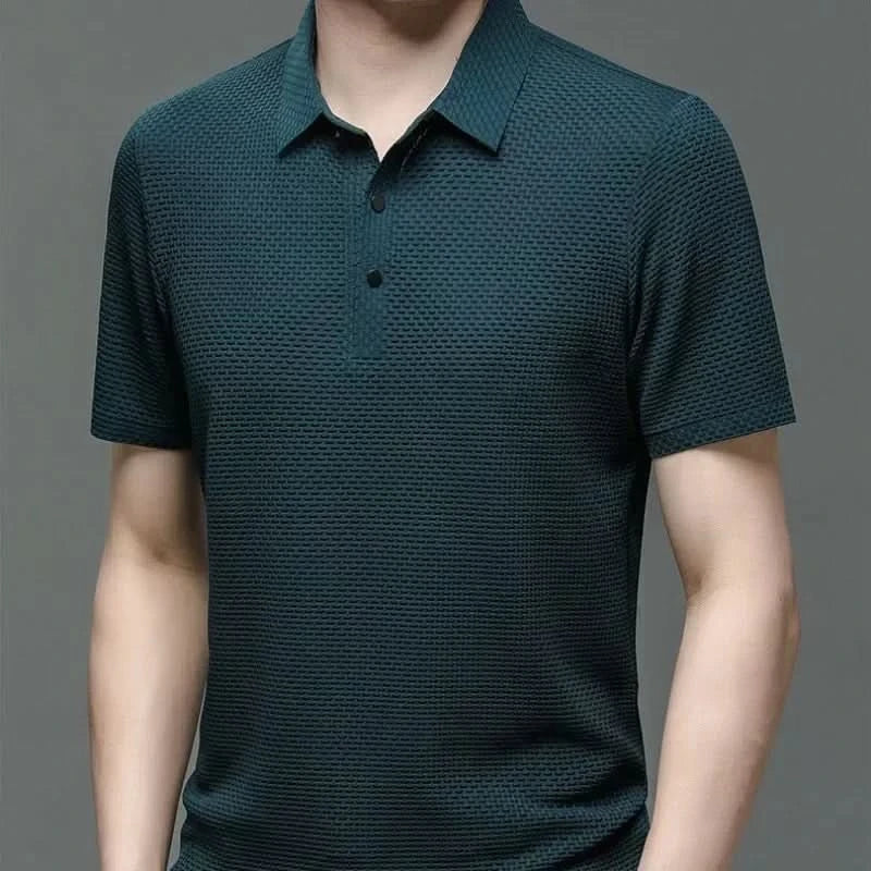 Henny™ | Elegant Polo med Korte Ærmer til Mænd - Olsen & Olsen - DK