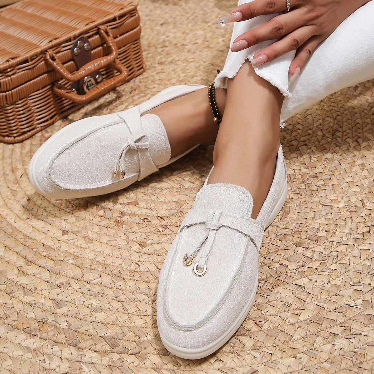 Cortina - Suede Tasseled Loafers