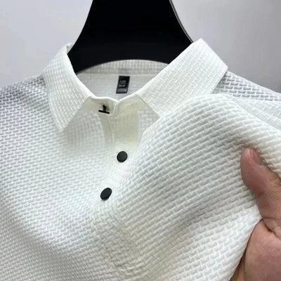 Henny™ | Elegant Polo med Korte Ærmer til Mænd - Olsen & Olsen - DK