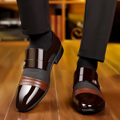 MILO™ | URBANE LÆDERSNEAKERS MED TYK SÅL TIL MÆND