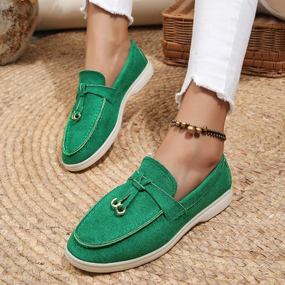 Cortina - Suede Tasseled Loafers